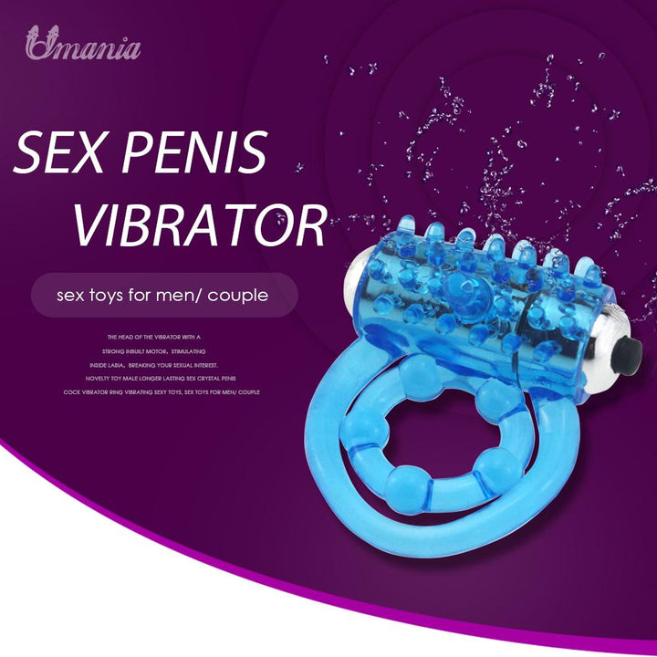 Vibrating Penis Ring for Couples – Textured Stimulation