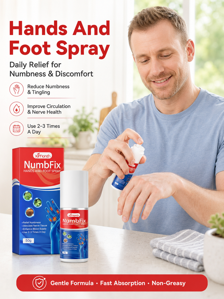 NumbFix Hands & Foot Spray — Relief from Numbness & Nerve Pain