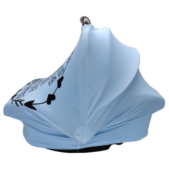 Nursing Cover Scarf with No-Touch Baby Privacy Sign