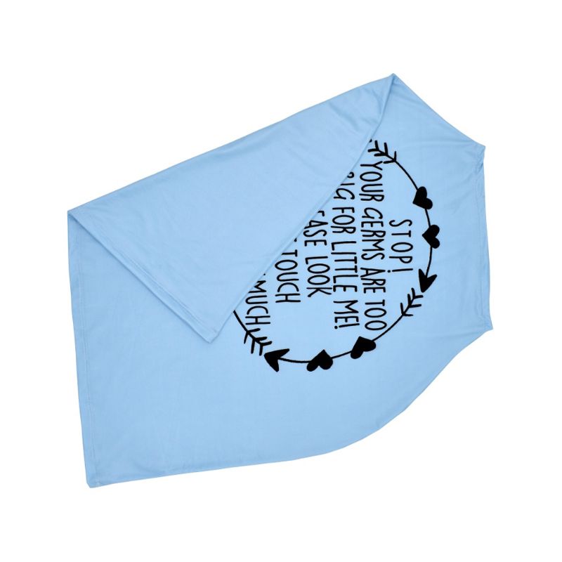 Nursing Cover Scarf with No-Touch Baby Privacy Sign