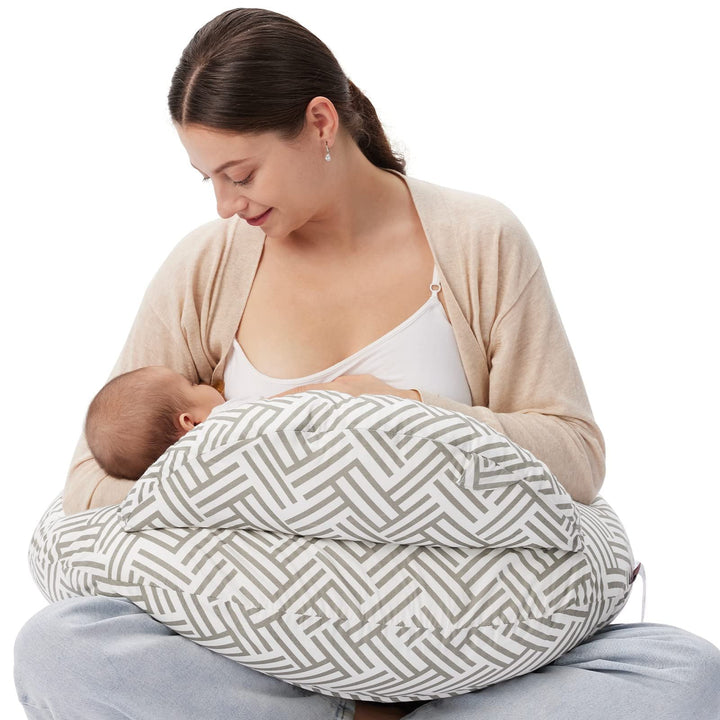 Nursing Pillow for Breastfeeding and Baby Feeding Support