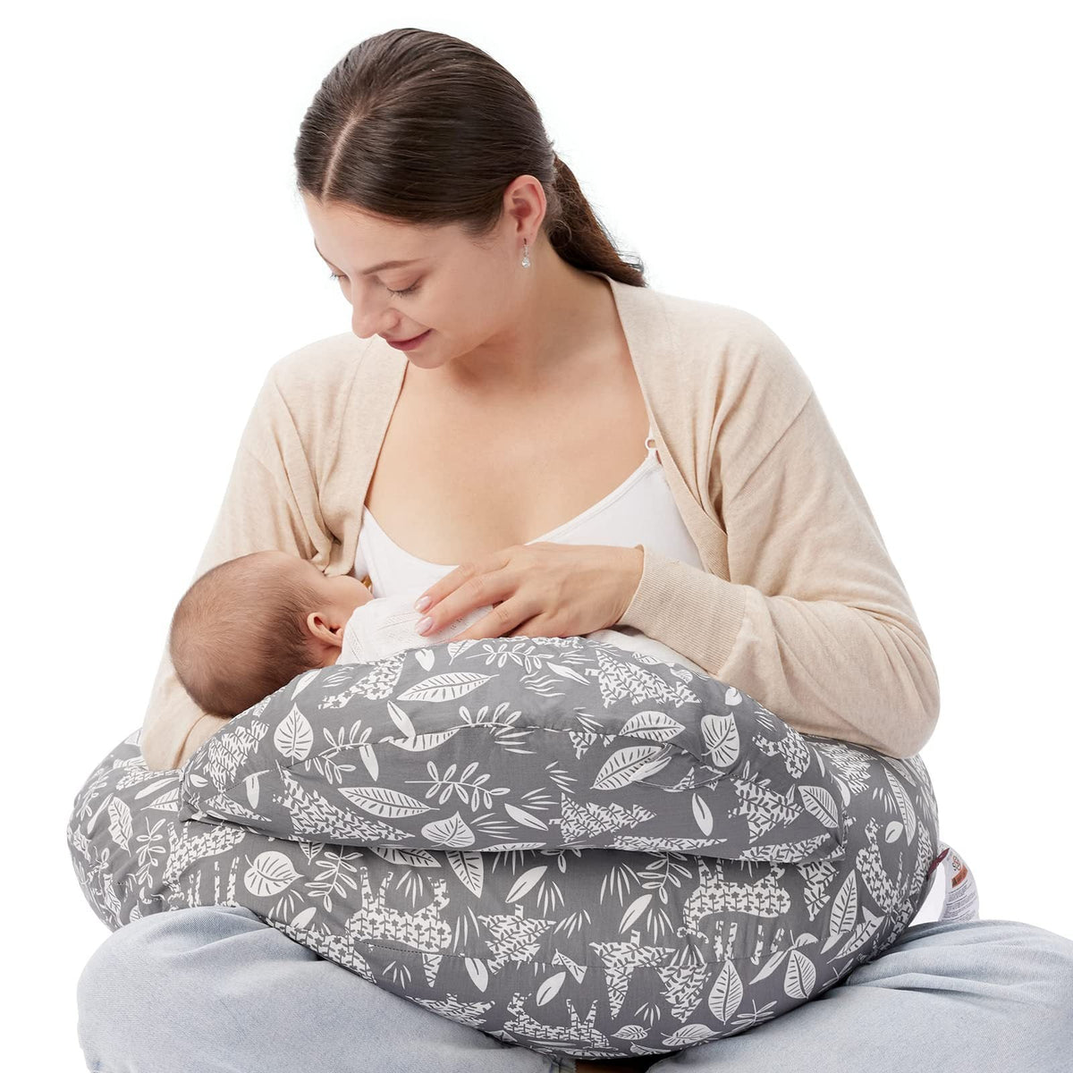 Nursing Pillow for Breastfeeding and Baby Feeding Support