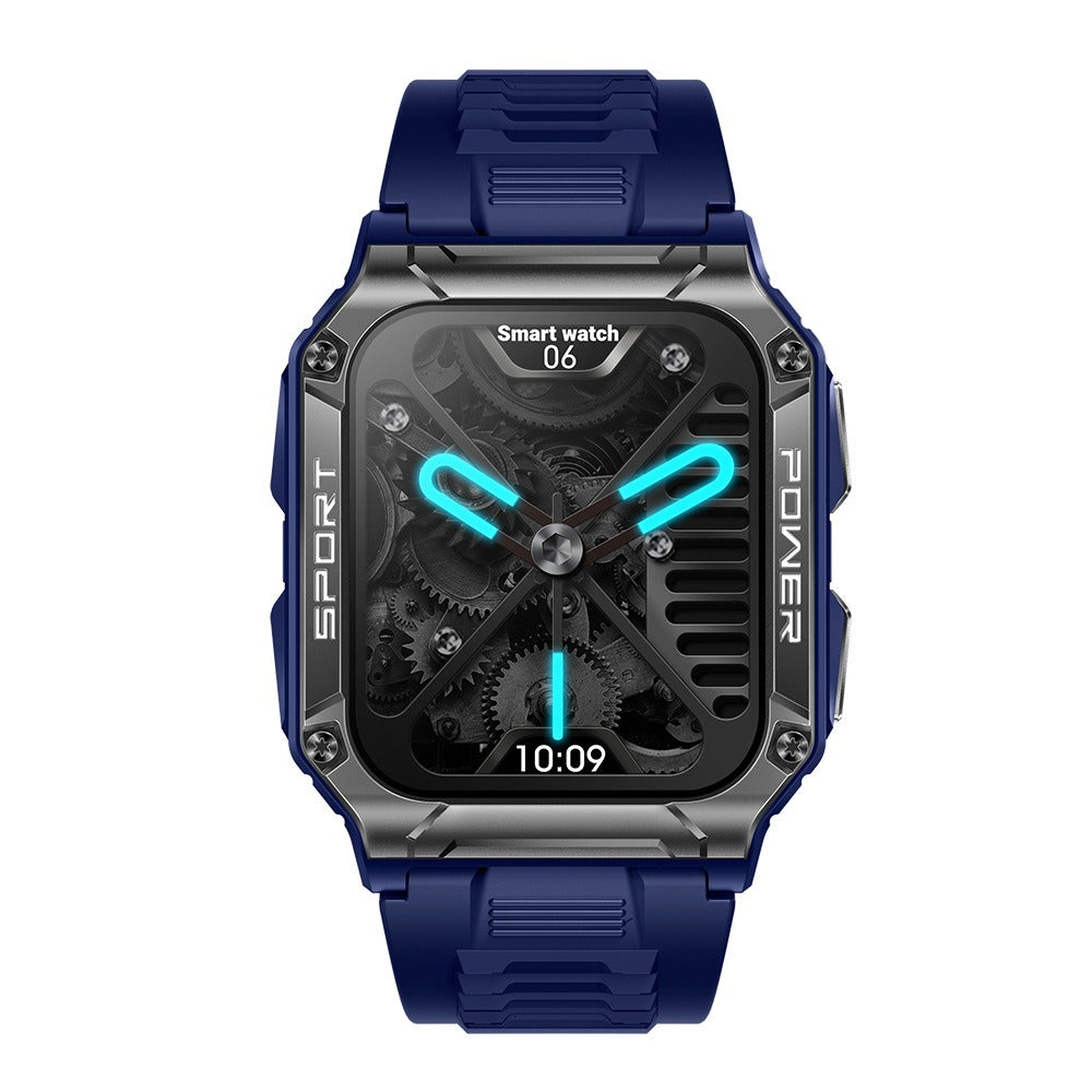 Rugged Smart Watch with Bluetooth Calls & Heart Rate