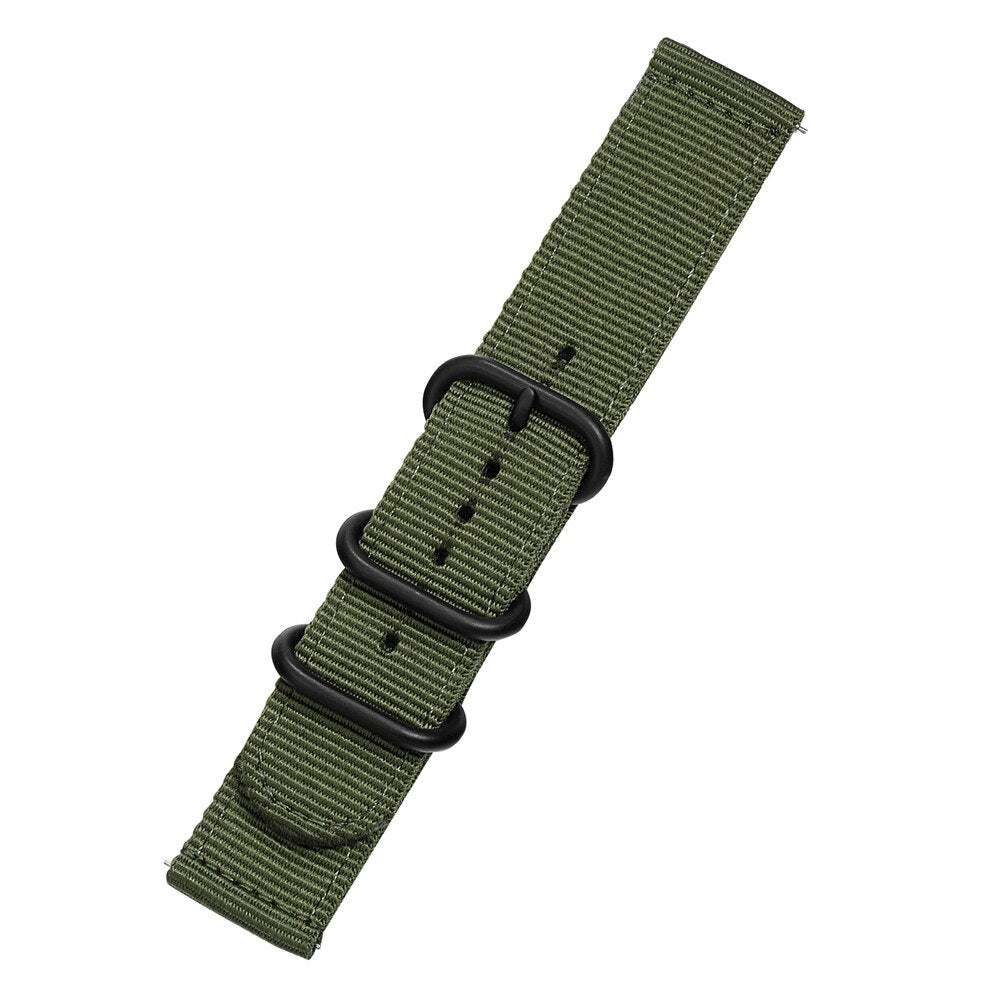 Woven Nylon Canvas Watch Band for Amazfit & Samsung Gear