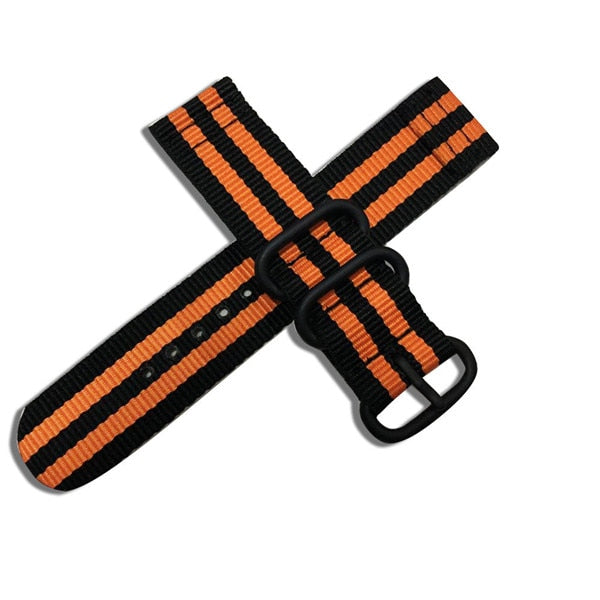Woven Nylon Canvas Watch Band for Amazfit & Samsung Gear