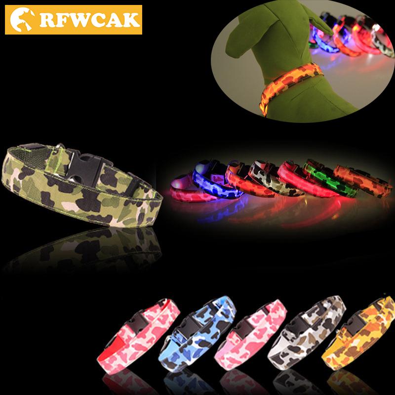 LED Light-Up Dog Collar Keeps Pets Visible At Night