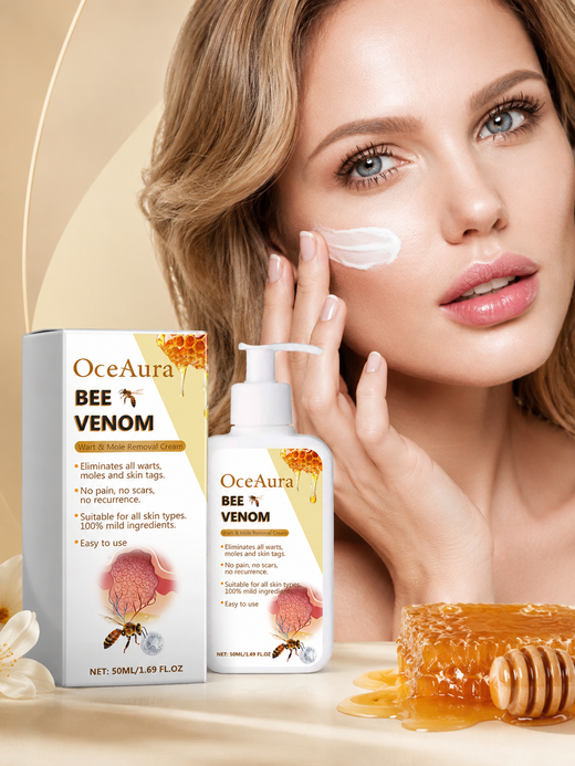 OceAura Bee Venom Creme — Painless Wart & Mole Removal
