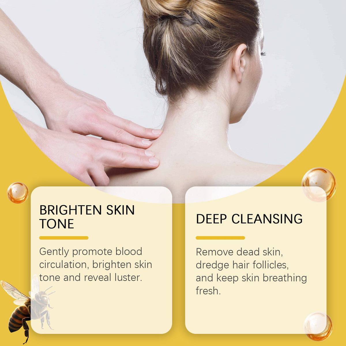 Bee Venom Body Soap for Bumpy Skin & Keratosis Pilaris