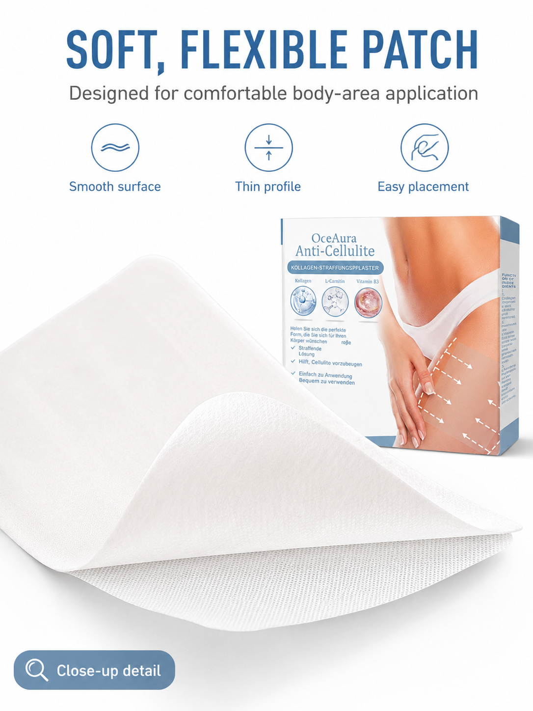Anti‑Cellulite Collagen Patches – Firmer Skin in 24 Hours
