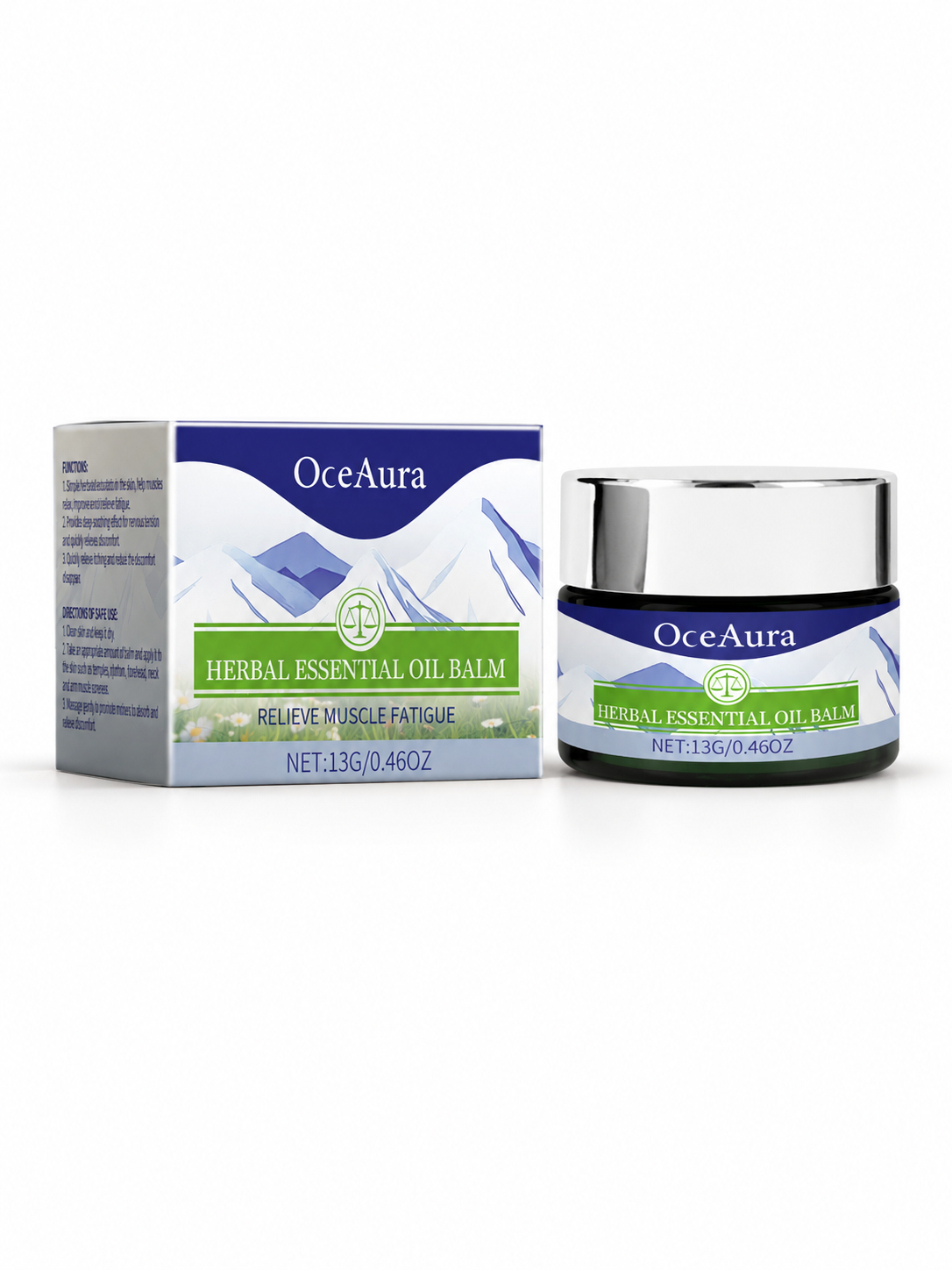 OceAura Herbal Balm — Muscle Fatigue Relief 13g