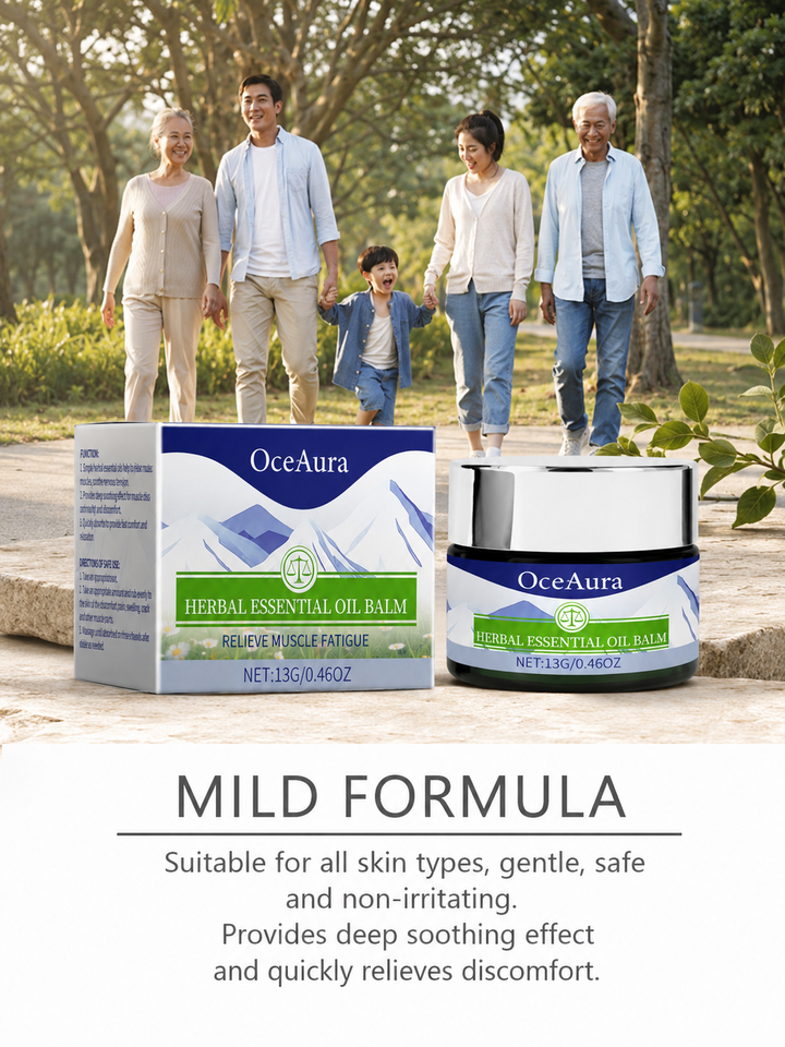 OceAura Herbal Balm — Muscle Fatigue Relief 13g