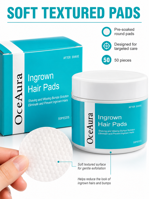 Ingrown Hair Pads — Smoother Skin After Every Shave