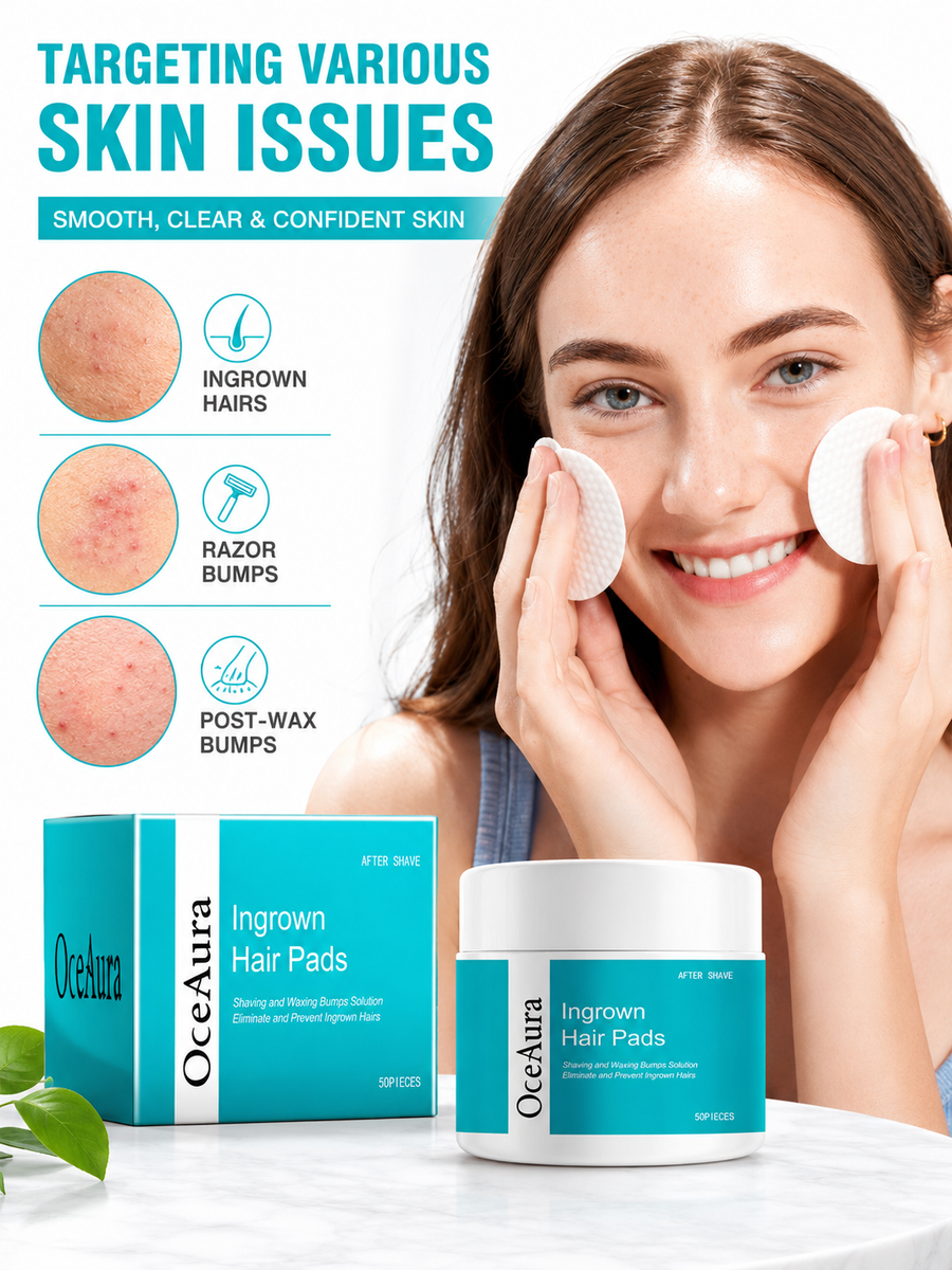 Ingrown Hair Pads — Smoother Skin After Every Shave