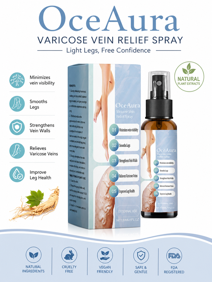 Vein Repair Spray — Lighter, Smoother Legs in 8 Weeks