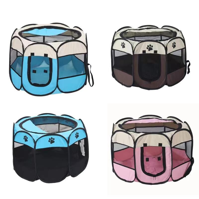 Foldable Pet Playpen for Dogs & Cats | Ventilated