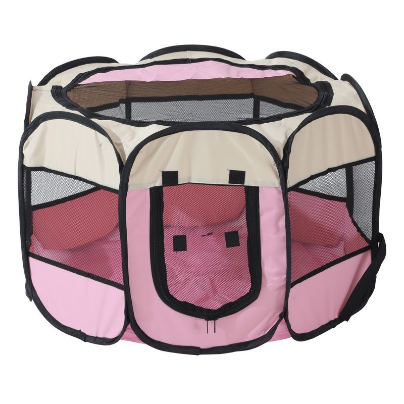 Foldable Pet Playpen for Dogs & Cats | Ventilated