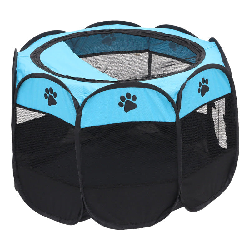 Foldable Pet Playpen for Dogs & Cats | Ventilated