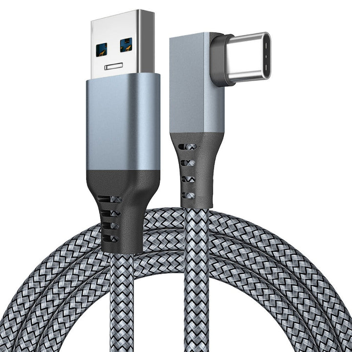 Oculus Quest 2 Link Cable with Right-Angle USB-C Plug