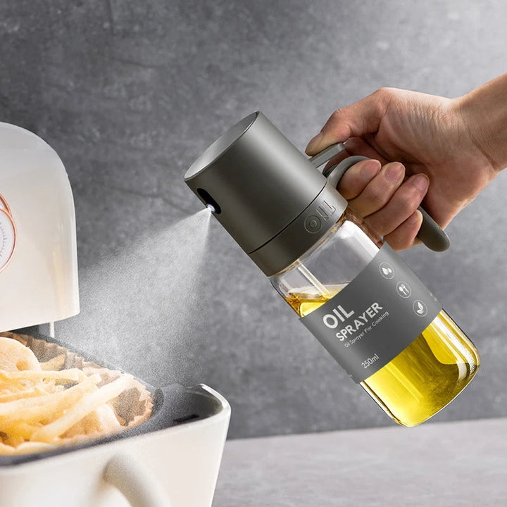 Oil Sprayer Bottle for Air Fryer, 250ml Glass