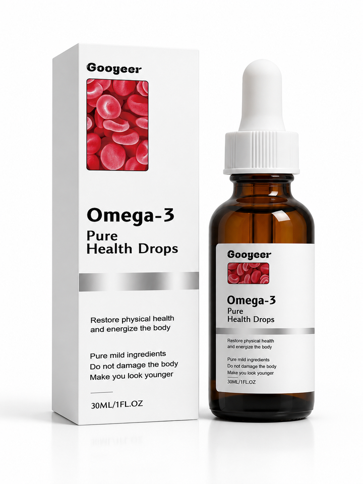 Omega-3 Liquid Drops – Boost Energy & Heart Health Naturally