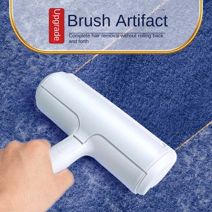 Self-Cleaning Pet Hair Remover Brush for Fur-Free Fabrics
