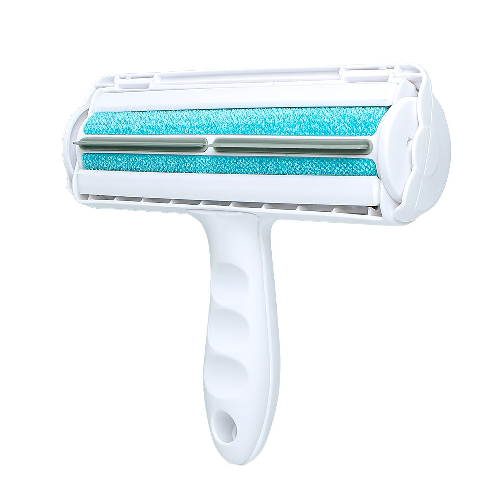 Self-Cleaning Pet Hair Remover Brush for Fur-Free Fabrics