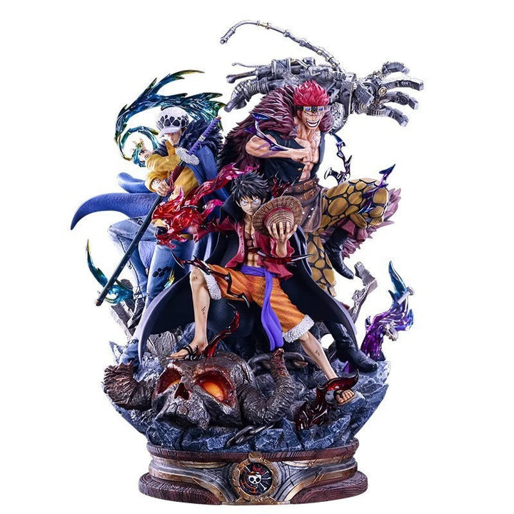 One Piece Statue – Extra-Large Three-Captain Diorama