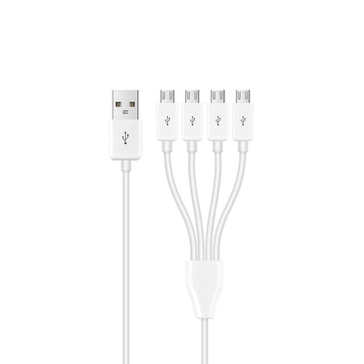 Micro USB 4-Port Multi Charging Cable for Android Phones