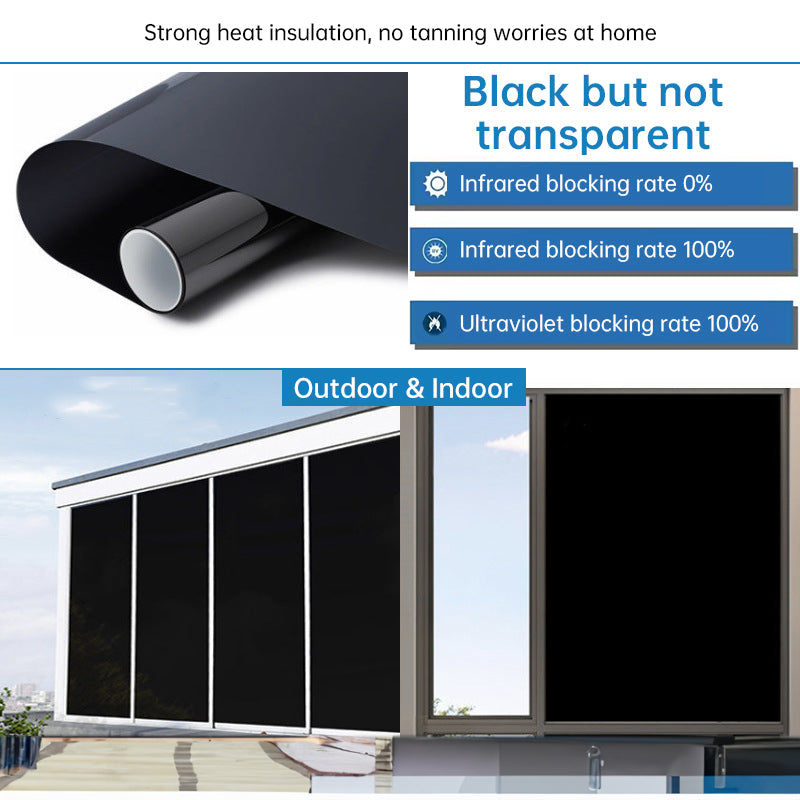 One-Way Window Privacy Film for UV and Heat Control
