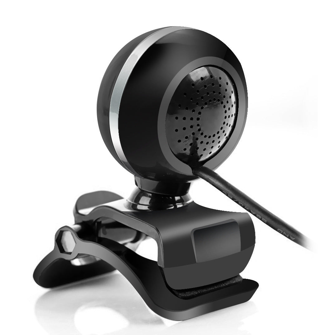 480P USB Webcam with Built-in Mic for Online Classes