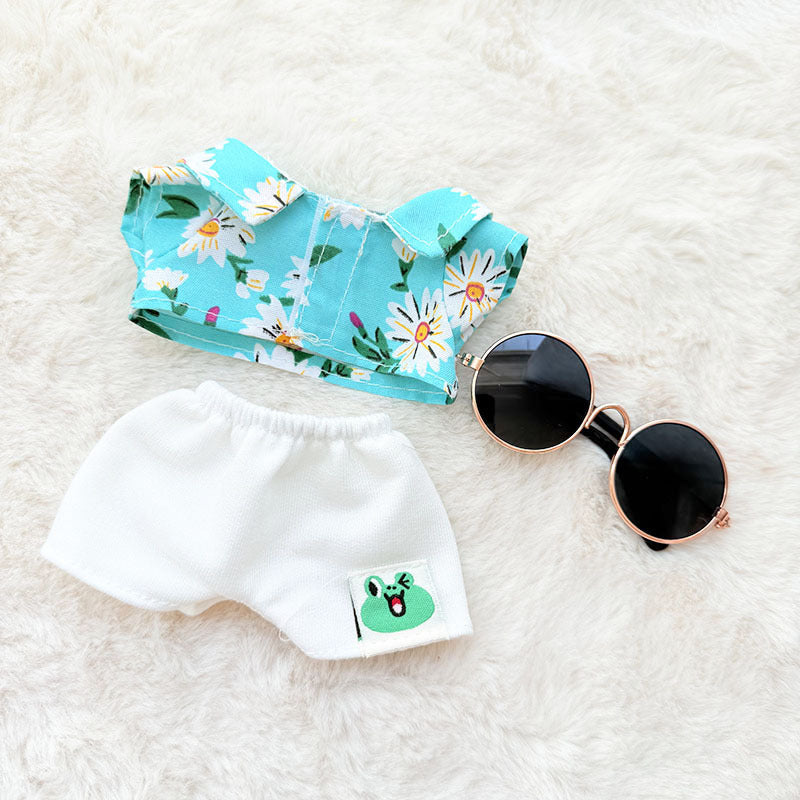 Labubu Outfit Set for Colorful Beach & Party Photos