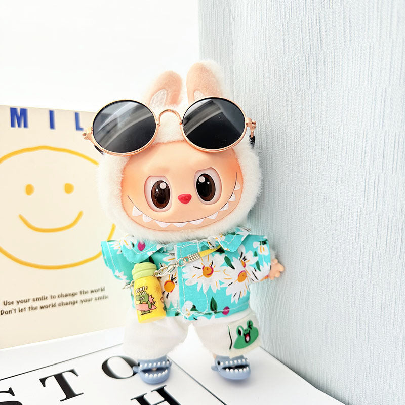 Labubu Outfit Set for Colorful Beach & Party Photos