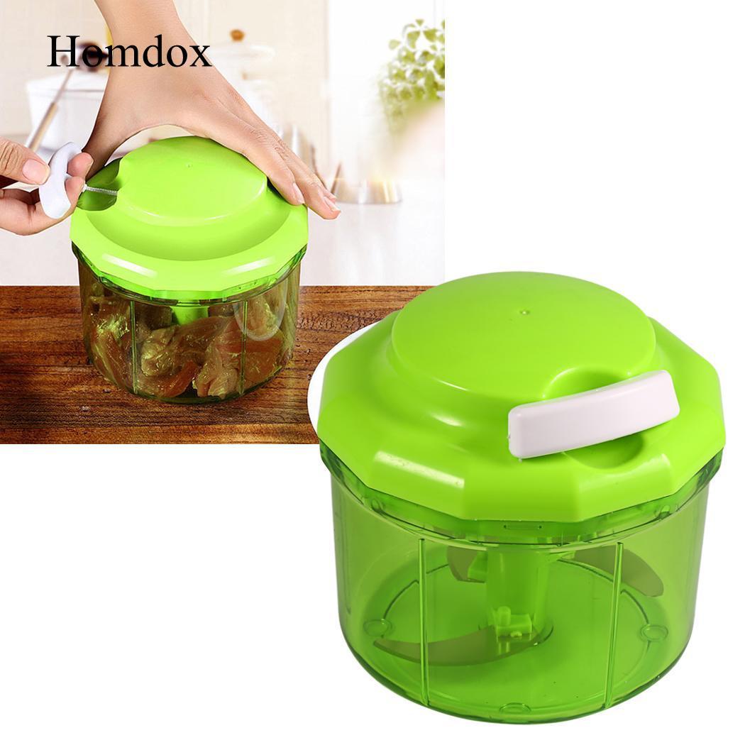 900ml Manual Meat and Garlic Mincer with Pull Cord