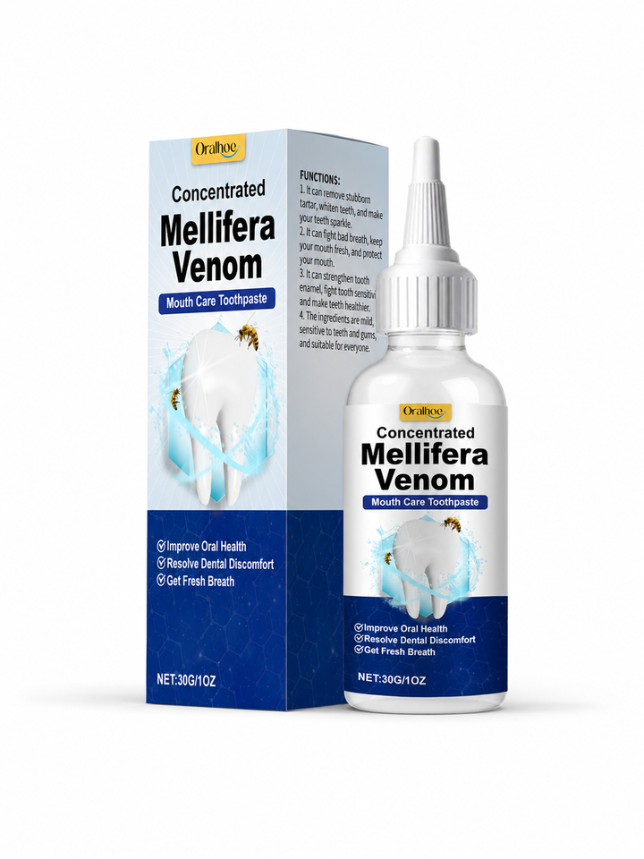 Bee Venom Whitening Toothpaste — Tartar Removal & Enamel