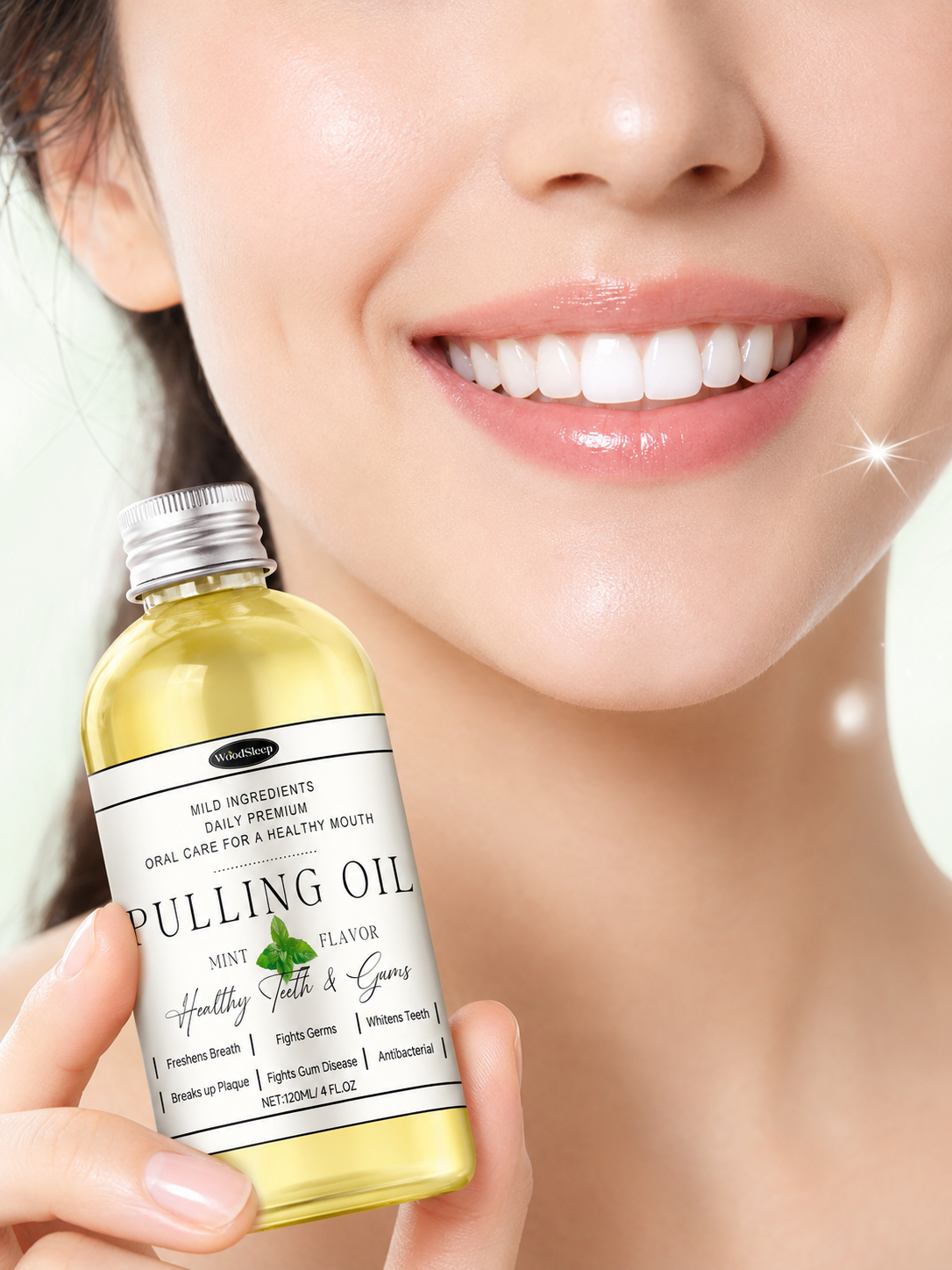 Coconut Oil Pulling Mouthwash — Fresh Breath, Whitening