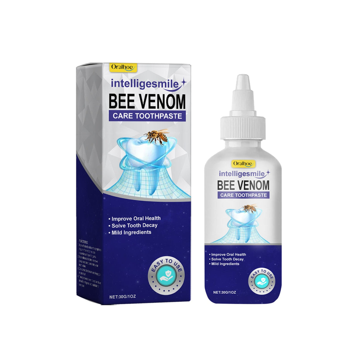 Bee Venom Toothpaste for Whiter Teeth & Fresh Breath