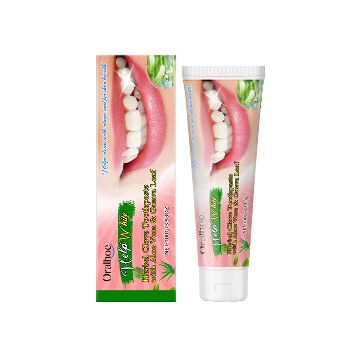 Herbal Brightening Toothpaste for Fresh Breath & Clean Teeth