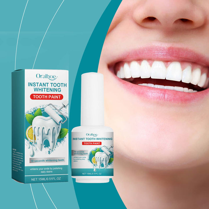 Tooth Whitening Paint for Quick On-the-Go Smile Care