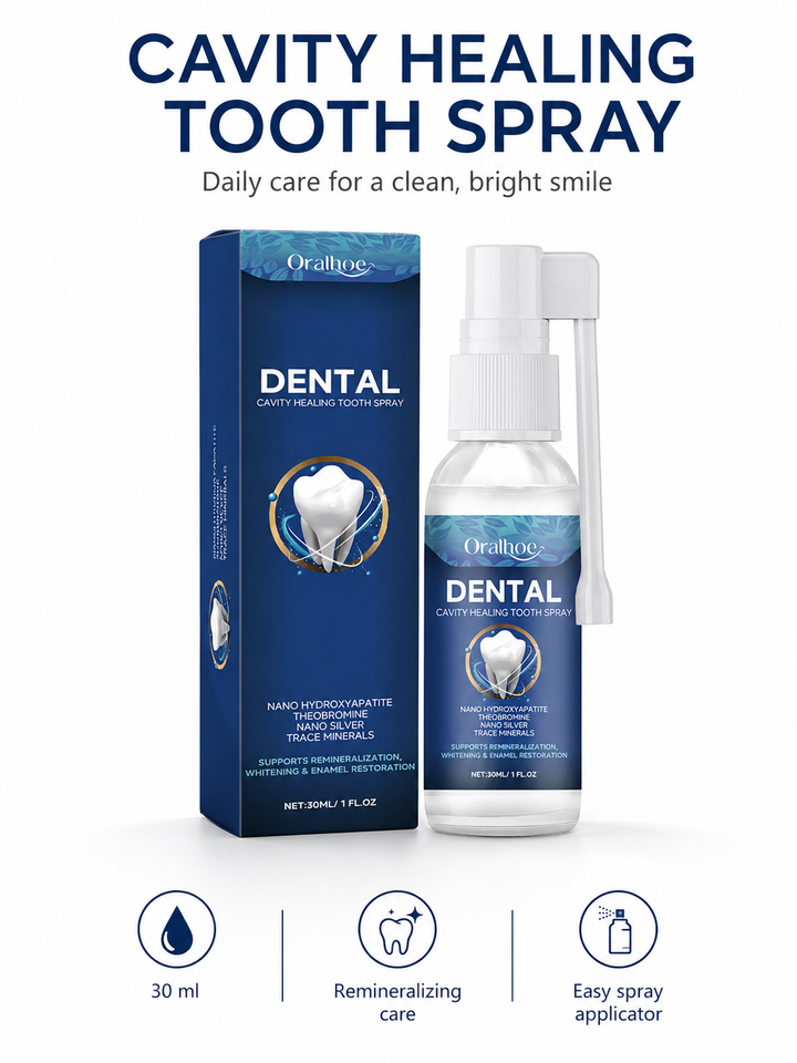 Nano HA Tooth Spray — Remineralize, Whiten & Protect Teeth