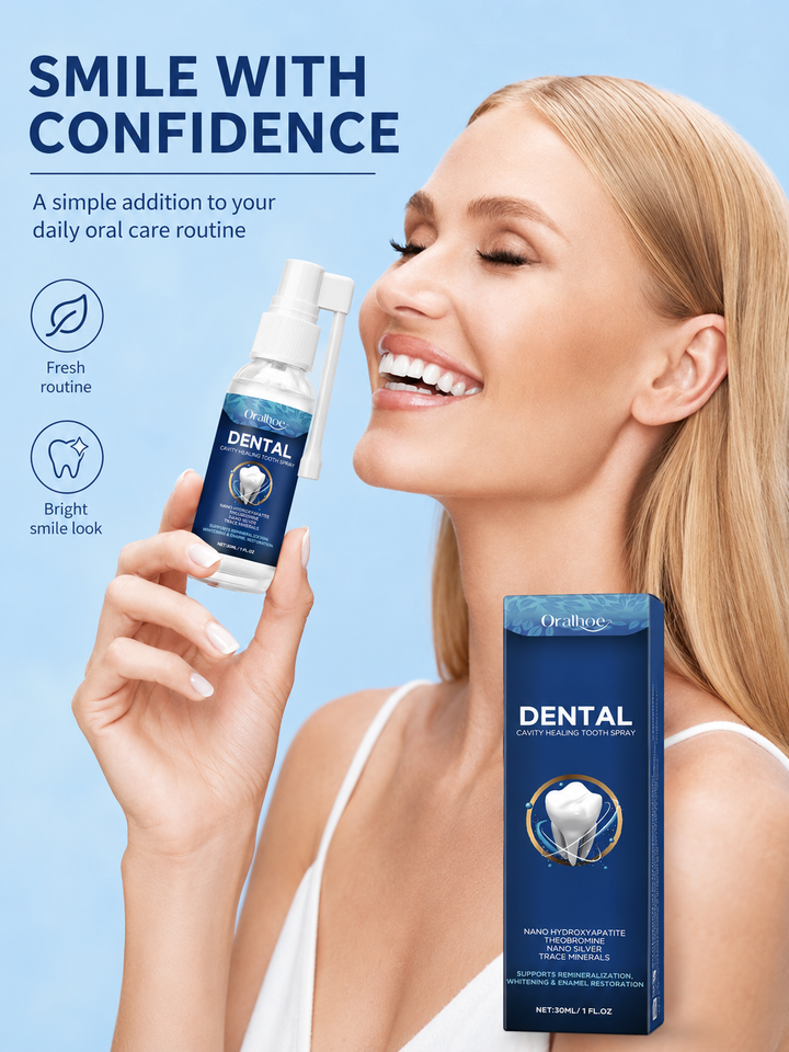Nano HA Tooth Spray — Remineralize, Whiten & Protect Teeth
