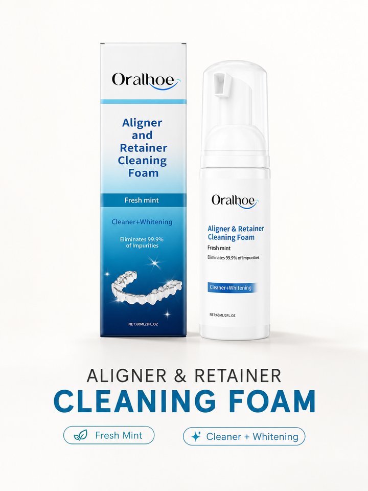 Denture Cleaning Mousse — Sparkling Stain Removal in Seconds