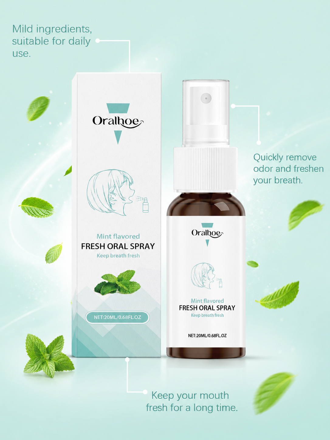 Oral Spray Fresh Breath — Pocket-Sized Confidence
