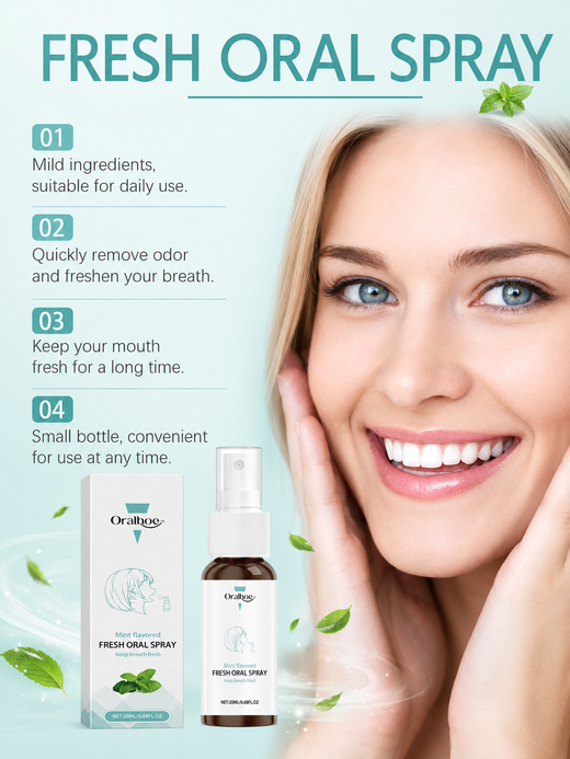 Oral Spray Fresh Breath — Pocket-Sized Confidence