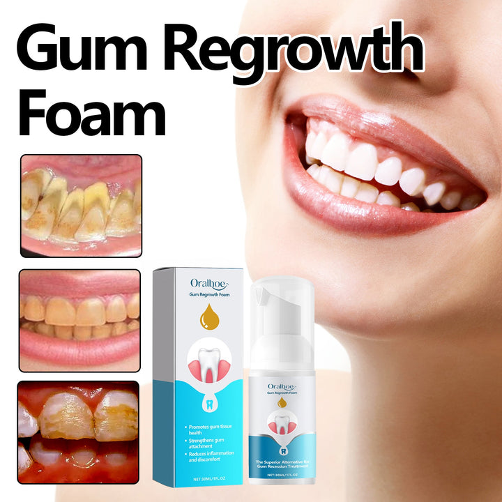 Gum Care Foam for Gum Health, Comfort & Fresh Breath