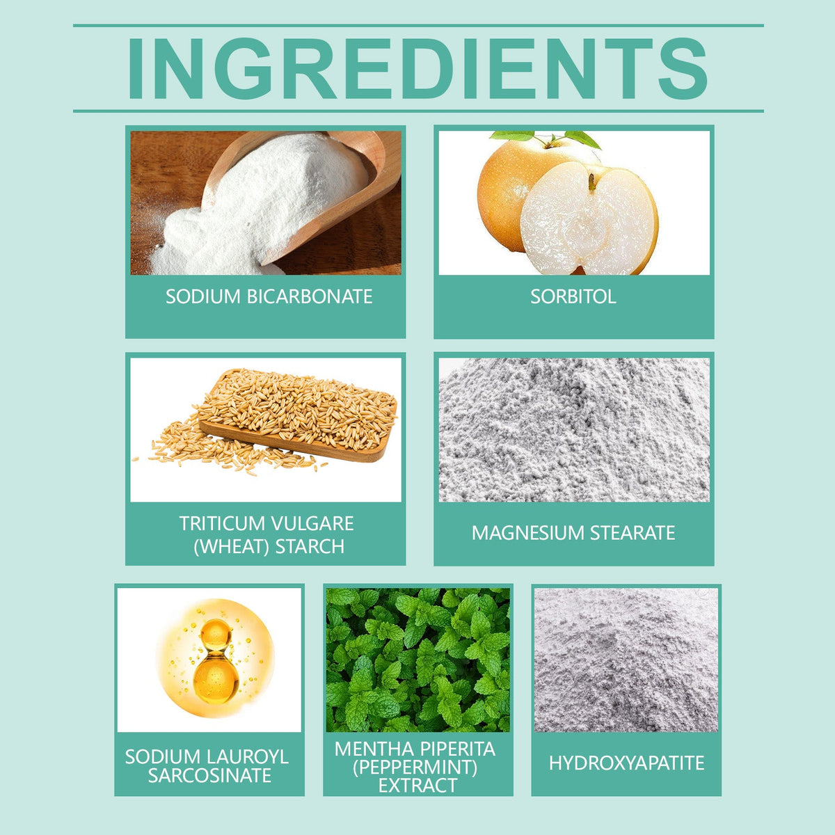Nano Hydroxyapatite Tooth Powder for Fresh Breath