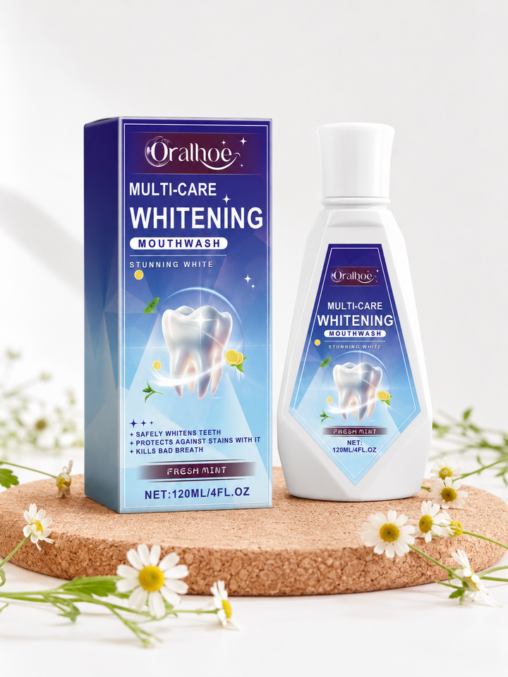 Oralhoe Multi-Care Whitening Mouthwash — Brighter Smile