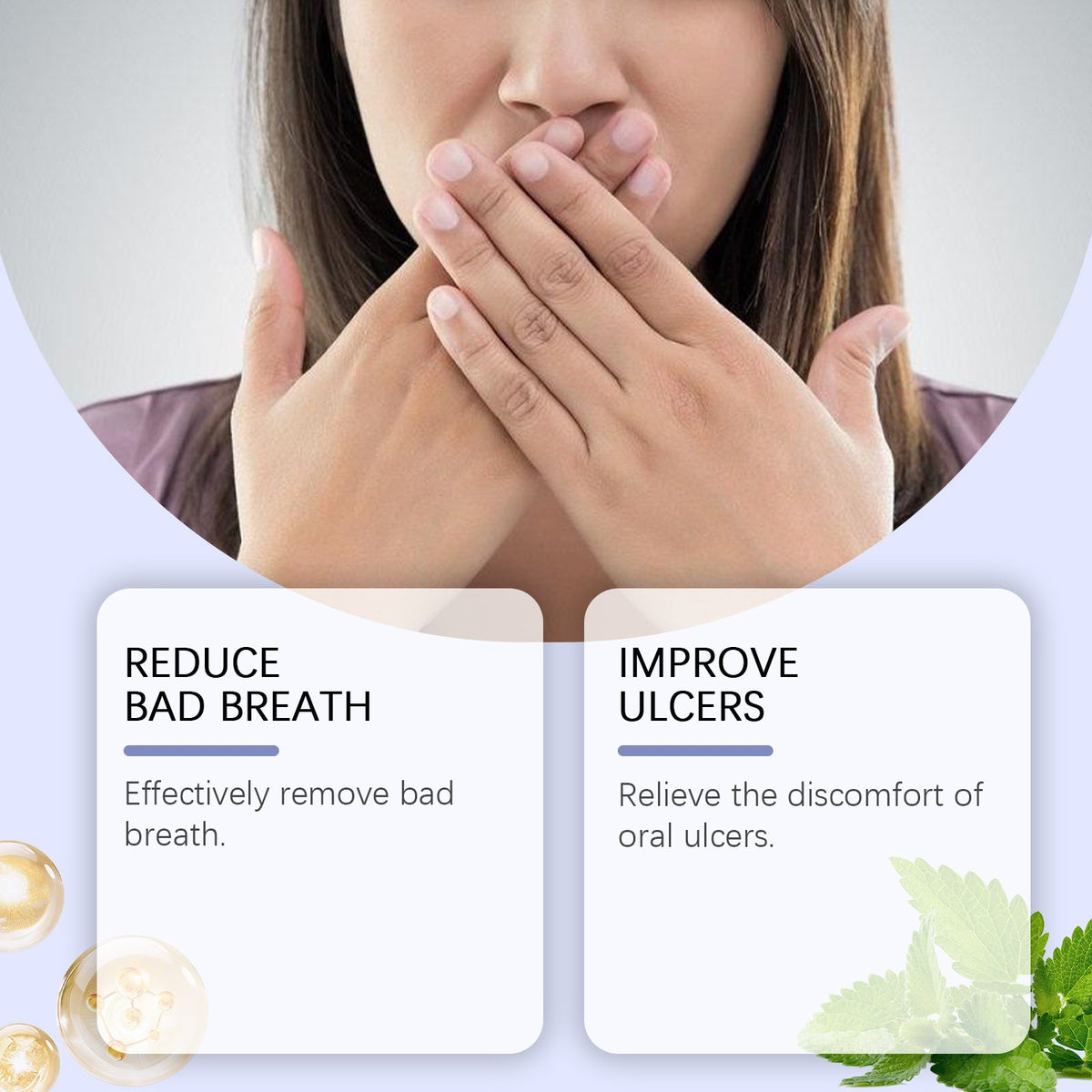 Daily Oral Care Spray for Fresh Breath and Oral Comfort
