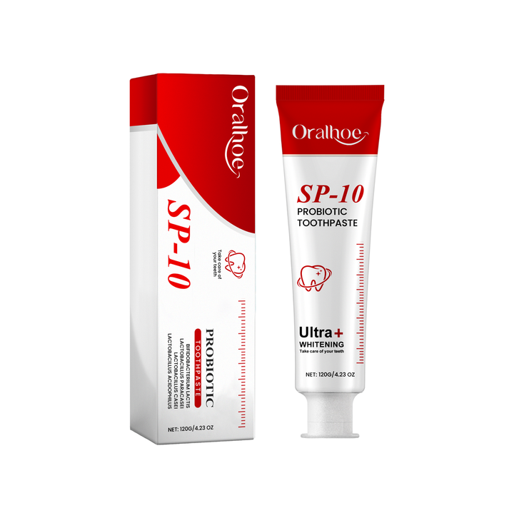 Probiotic Whitening Toothpaste for Cleaner-Looking Teeth