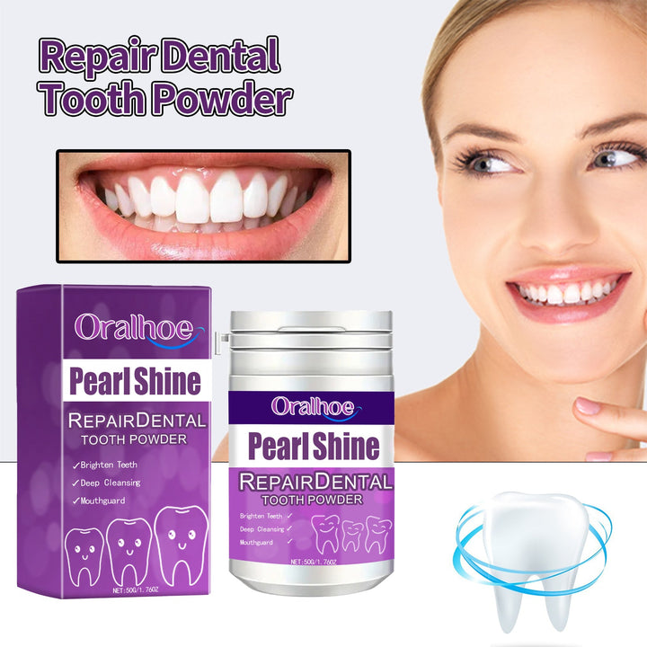 Whitening Tooth Powder for Surface Stains and Fresh Breath