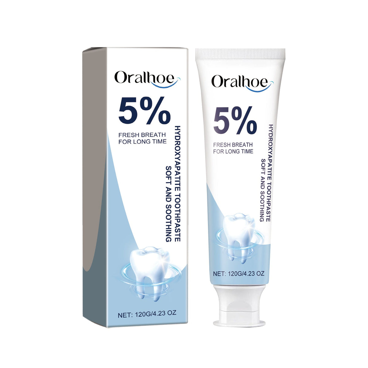 Hydroxyapatite Toothpaste for Gentle Whitening & Fresh Breath